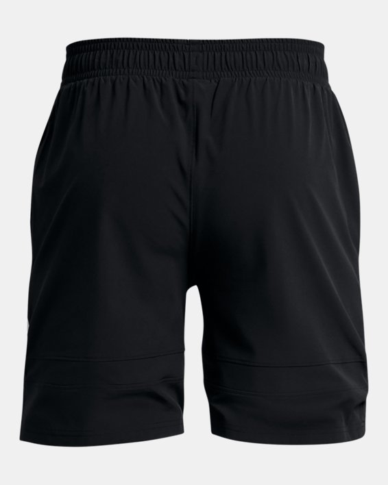 男士UA Baseline Woven短褲, Black, pdpMainDesktop image number 5
